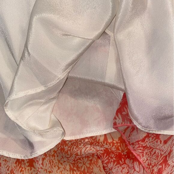 SUNDANCE Avonlea Floral Silk Asymmetrical Dress - Picture 6 of 6